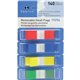 Sparco Pop-up Removable Small Flags - 1/2" - Assorted - See-through, Self-adhesive, Removable - 140 / Pack