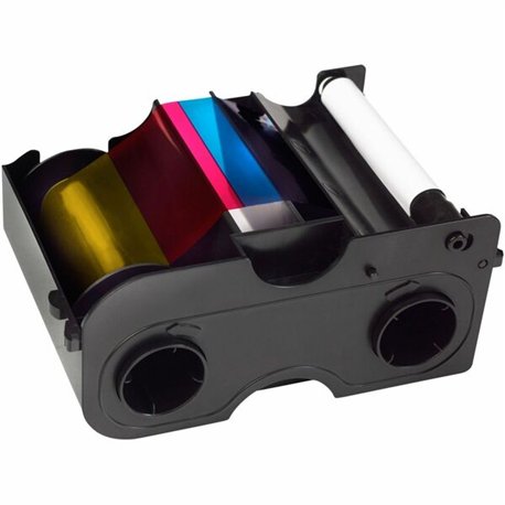 SICURIX Ribbon Cartridge - Alternative for Fargo (45000) - Dye Sublimation, Thermal Transfer - 250 Images - YMCKO - 1 Each