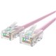 Belkin Cat5e Patch Cable - RJ-45 Male Network - RJ-45 Male Network - 7ft - Pink