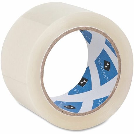 Sparco Premium Heavy-duty Packaging Tape Roll - 55 yd Length x 1.88" Width - 3" Core - 3 mil - Acrylic Backing - Tear Resistant,