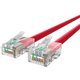 Belkin Cat5e Patch Cable - RJ-45 Male - RJ-45 Male - 12ft - Red