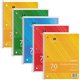 Sparco Wirebound Notebooks - 70 Sheets - Wire Bound - College Ruled - Unruled Margin - 16 lb Basis Weight - 8" x 10 1/2" - Assor