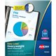 Avery Heavyweight Sheet Protectors - Acid-free, Archival-safe - 1 x Sheet Capacity - For Letter 8 1/2" x 11" Sheet - 3 x Holes -