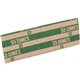 Sparco Flat Coin Wrappers - 1000 Wrap(s)Total $5.0 in 50 Coins of 10� Denomination - 60 lb Basis Weight - Kraft - Green - 1000 /