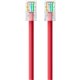 Belkin Cat5e Patch Cable - RJ-45 Male Network - RJ-45 Male Network - 25ft - Red