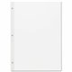 Sparco Unruled Filler Paper - 100 Sheets - Plain - Unruled Margin - 20 lb Basis Weight - Letter - 8 1/2" x 11" - White Paper - S