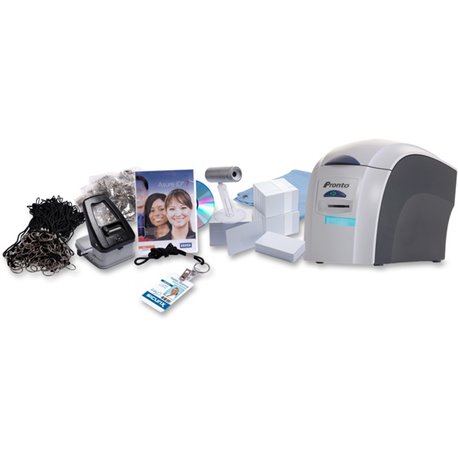 SICURIX Pronto Desktop Dye Sublimation/Thermal Transfer Printer - Color - Card Print - Gray - 7 Second Mono - 35 Second Color