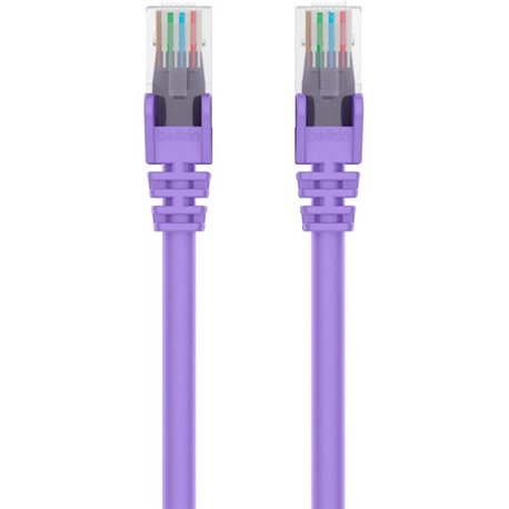 Belkin RJ45 Category 6 Snagless Patch Cable - 12 ft Category 6 Network Cable for Network Device, Notebook, Desktop Computer, Mod