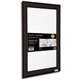 Seco Classic Snap Frame - 27" x 40" Frame Size - Rectangle - Black - 1 Each - Aluminum - Black