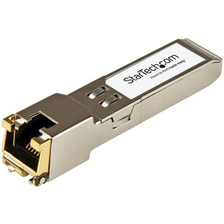 StarTech.com Extreme Networks 10050 Compatible SFP Module - 1000BASE-T - 1GE Gigabit Ethernet SFP to RJ45 Cat6/Cat5e Transceiver