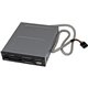 StarTech.com 3.5in Front Bay 22-in-1 USB 2.0 Internal Multi Media Memory Card Reader - Black - Add front panel access to 22 diff