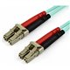 StarTech.com 10m (30ft) LC/UPC to LC/UPC OM4 Multimode Fiber Optic Cable, 50/125&microm, 100G, Low Insertion Loss, LSZH Fiber Ju