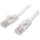 StarTech.com 5ft White Snagless Cat5e UTP Patch Cable - Make Fast Ethernet network connections using this high quality Cat5e Cab