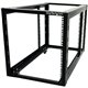 StarTech.com 12U 4 Post Server Equipment Open Frame Rack Cabinet w/ Adjustable Posts & Casters - Store your servers, network and