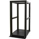 StarTech.com 25U Adjustable Depth 4 Post Open Frame Server Rack Cabinet - Store your servers, network and telecommunications equ