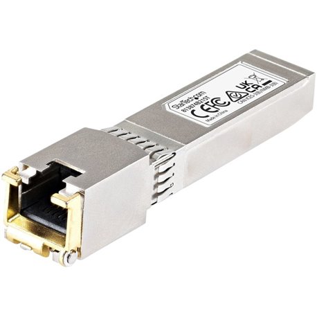 StarTech.com HPE 813874-B21 Compatible SFP+ Module - 10GBASE-T - 10GE Gigabit Ethernet SFP+ to RJ45 Cat6/Cat5e - 30m - HPE 81387