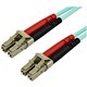 StarTech.com 15m (50ft) LC/UPC to LC/UPC OM3 Multimode Fiber Optic Cable, Full Duplex 50/125 Zipcord, 100G, LSZH Fiber Jumper Co