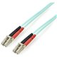 StarTech.com 3m Fiber Optic Cable - 10 Gb Aqua - Multimode Duplex 50/125 - LSZH - LC/LC - OM3 - LC to LC Fiber Patch Cable - Fib