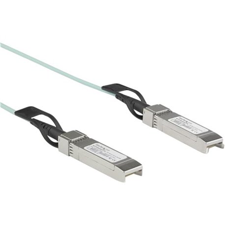 StarTech.com Dell EMC AOC-SFP-10G-2M Compatible 2m 10G SFP+ to SFP AOC Cable - 10GbE SFP+ Active Optical Fiber - 10Gbps SFP + Ca