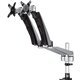 StarTech.com Desk Mount Dual Monitor Arm, Full Motion, Premium Dual Monitor Mount for up to 30"(19.8lb/9kg) VESA Mount Monitors,