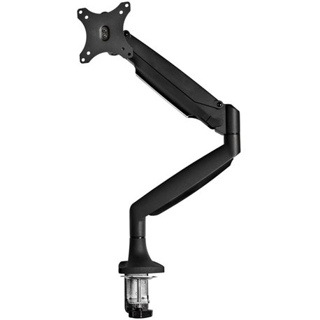 StarTech.com Desk Mount Monitor Arm, Heavy Duty Ergonomic VESA Monitor Arm Single 34" (19.8lb/9kg) Display, Articulating, C-Clam