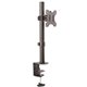 StarTech.com Single Monitor Desk Mount, Adjustable Monitor VESA Mount 34" (17.6lb/8kg) Display, Ergonomic Pole Mount Arm, C-Clam