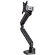 StarTech.com Desk Mount Monitor Arm with 2x USB 3.0 ports, Slim Single Monitor VESA Mount up to 34" (17.6lb/8kg) Display, C-Clam