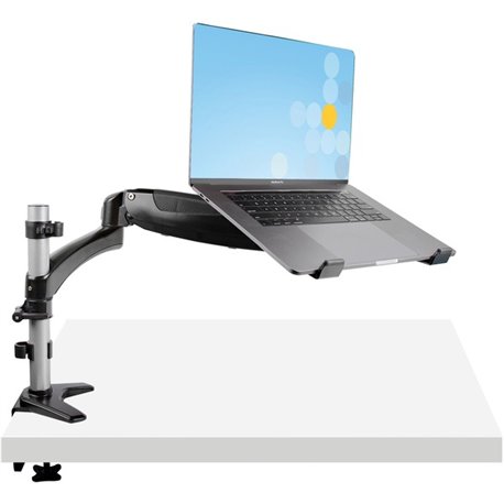 StarTech.com Desk Mount Laptop Arm, Full Motion Articulating Arm/Stand for Laptop or 34" (17.6lb/8kg) Monitor, VESA Mount Laptop