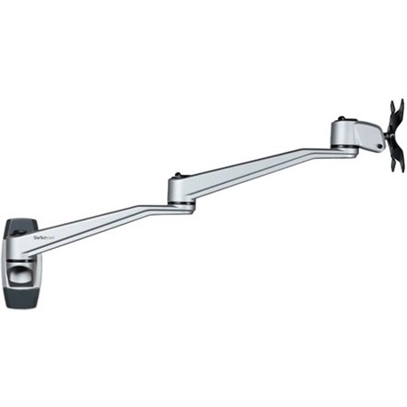 StarTech.com Wall Mount Monitor Arm, Articulating/Adjustable Ergonomic VESA Monitor Arm (20" Long), Display up to 34" (30.9lb/14