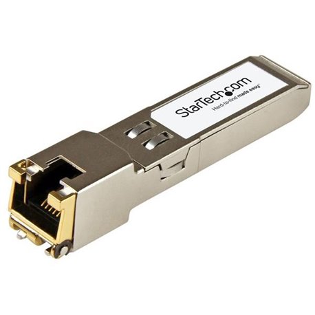 StarTech.com Arista Networks AR-SFP-10G-T Compatible SFP+ Module - 10GBASE-T - 10GE SFP+ SFP+ to RJ45 Cat6/Cat5e Transceiver - 3