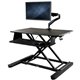 StarTech.com Sit-Stand Desk Converter with Monitor Arm - Up to 26" Monitor - 35&acirc&euro� Wide Work Surface - Height Adjustabl