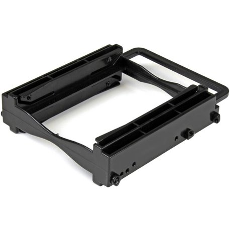 StarTech.com Dual 2.5" SSD/HDD Mounting Bracket for 3.5" Drive Bay - Tool-Less Installation - 2-Drive Adapter Bracket for Deskto