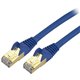 StarTech.com 12ft CAT6a Ethernet Cable - 10 Gigabit Category 6a Shielded Snagless 100W PoE Patch Cord - 10GbE Blue UL Certified 