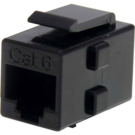 StarTech.com Cat 6 RJ45 Keystone Jack Network Coupler - F/F - Join Two Cat6 Patch Cables Together to Make a Longer Cable - rj45 