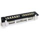 StarTech.com 12 Port 1U Wall Mount Cat 6 110 Patch Panel - 12 x RJ-45