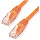 StarTech.com 100ft CAT6 Ethernet Cable - Orange Molded Gigabit - 100W PoE UTP 650MHz Category 6 Patch Cord UL Certified Wiring/T