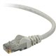 Belkin Cat. 6 UTP Patch Cable - RJ-45 Male - RJ-45 Male - 25ft - Gray