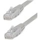 StarTech.com 10ft CAT6 Ethernet Cable - Gray Molded Gigabit - 100W PoE UTP 650MHz - Category 6 Patch Cord UL Certified Wiring/TI