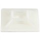 StarTech.com 100 Pack Cable Tie Mounts with Adhesive Tape for 0.21in (5.5mm) Wide Ties - Nylon/Plastic Zip Tie Mounts - 94V-2 Fi