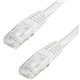 StarTech.com 1ft CAT6 Ethernet Cable - White Molded Gigabit - 100W PoE UTP 650MHz - Category 6 Patch Cord UL Certified Wiring/TI