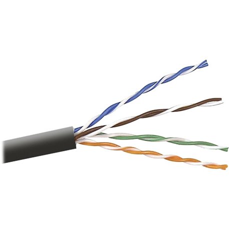 Belkin Category 6 Solid Bulk Cable - 1000 ft Category 6 Network Cable for Network Device - First End: 1 x Bare Wire - Second End