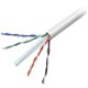 Belkin Category 6 Solid Bulk Cable - 500 ft Category 6 Network Cable for Network Device, ATM - First End: Bare Wire - Second End