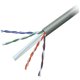 Belkin Category 6 Plenum Solid Bulk Cable - 500 ft Category 6 Network Cable for Network Device, ATM - First End: Bare Wire - Sec