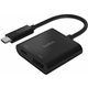 Belkin USB-C to HDMI Video Adapter + Charging port up to 60W Power Delivery, 4k at 60Hz - 1 Pack - 1 x Type C USB Male - 1 x HDM