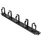 StarTech.com 1U 19in Metal Rackmount Cable Management Panel - Rack cable management kit - 1U - Organize and Manage Network, Serv