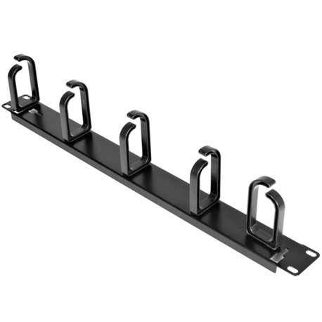 StarTech.com 1U 19in Metal Rackmount Cable Management Panel - Rack cable management kit - 1U - Organize and Manage Network, Serv