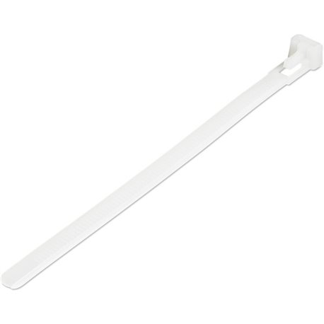 StarTech.com 6"(15cm) Reusable Cable Ties, 1-3/8"(35mm) Dia. 50lb(22Kg) Tensile Strength, Nylon, In/Outdoor, UL Listed, 100 Pack