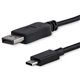 StarTech.com 6ft/1.8m USB C to DisplayPort 1.2 Cable 4K 60Hz - USB Type-C to DP Video Adapter Monitor Cable HBR2 - TB3 Compatibl