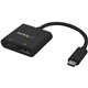 StarTech.com USB C to DisplayPort Adapter with 60W Power Delivery Pass-Through - 4K 60Hz USB Type-C to DP 1.2 Video Converter w/