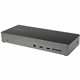 StarTech.com USB C Dock, Triple 4K Monitor USB-C Docking Station with DP 1.4 & DSC, 2x DisplayPort & 1x HDMI, 100W PD, 6x USB (2
